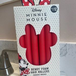 Minnie Mouse Foam hair rollers